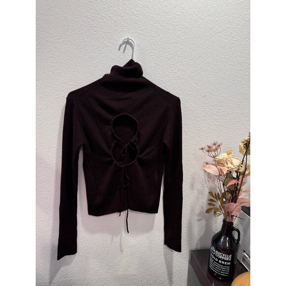 NWT Thakoon Merino Wool turtle neck  size xs relaxed fit - Picture 4 of 7